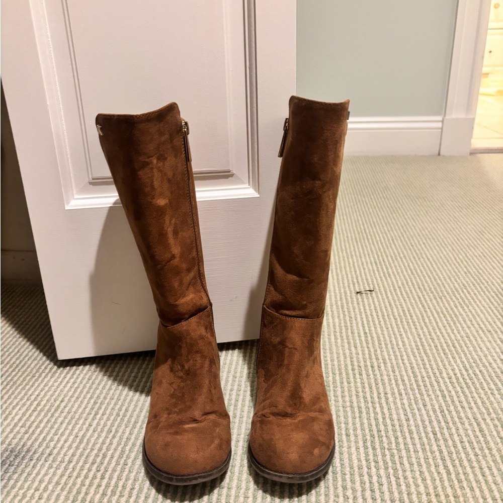 Marc Jacobs Brown Knee-High Leather Boots